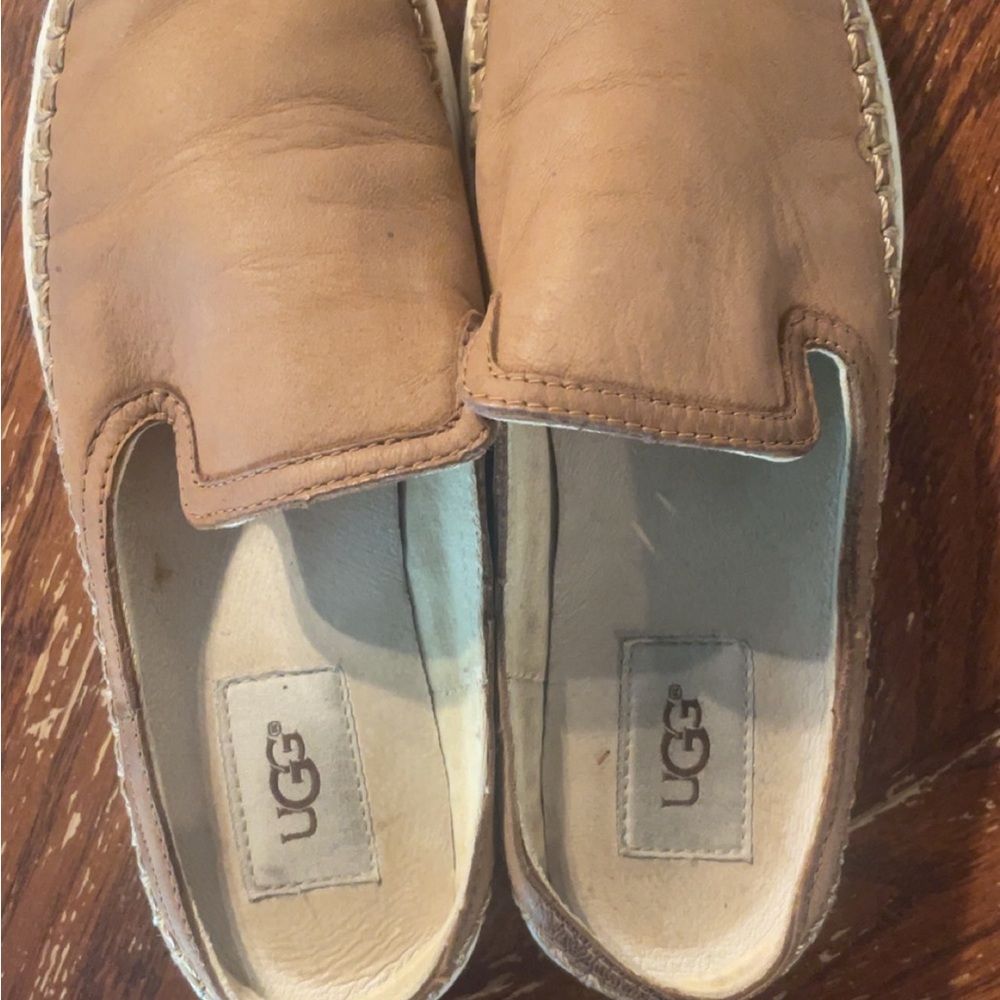 UGG Tan Slip-On Shoes